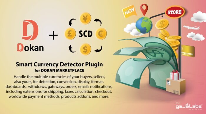 SCM - Smart Currency Manager Premium Variant For Dokan